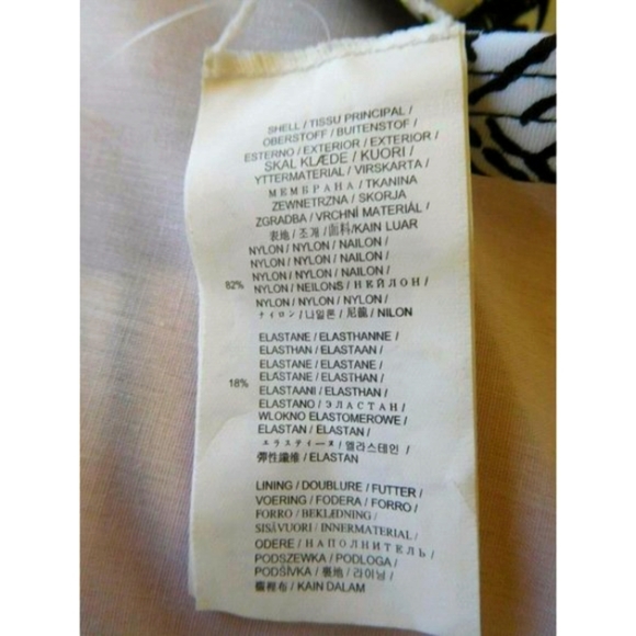 NEW Volcom Bikini Top Urban Tribe Halter Yellow Fish Padded Extra Large XL - Picture 10 of 10